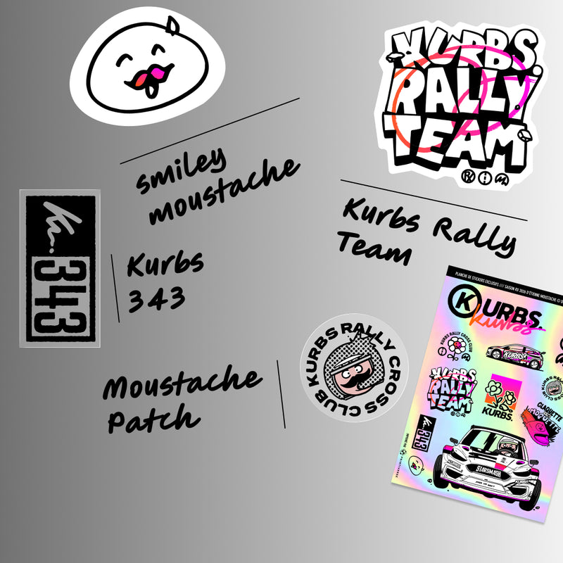 STARTER PACK : TS noir + Stickers