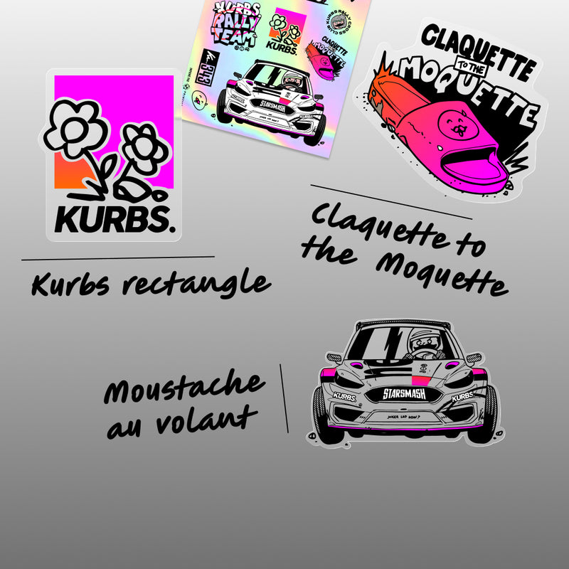 STARTER PACK : TS noir + Stickers