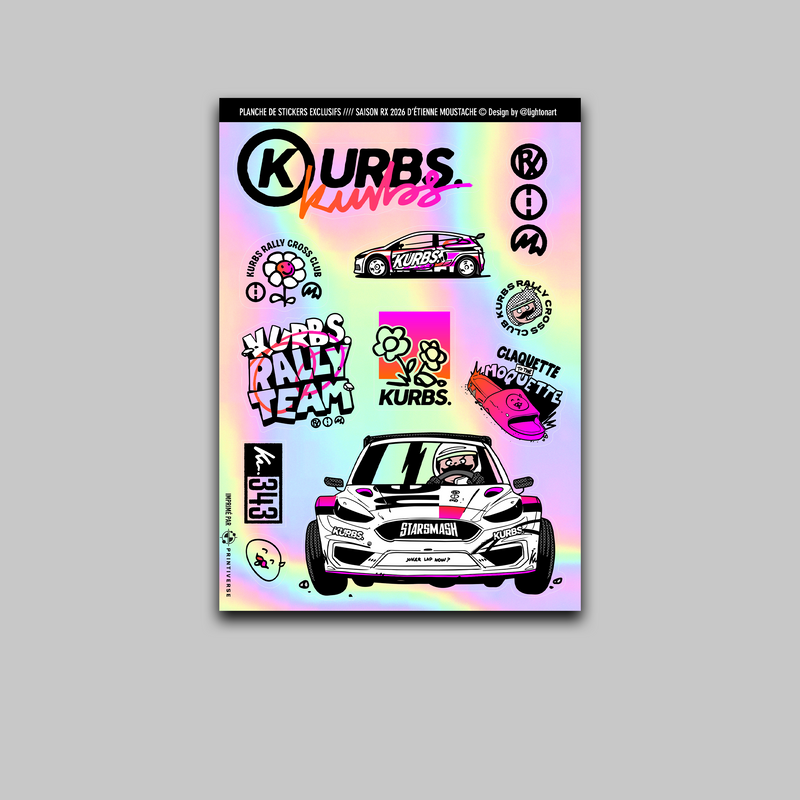 STARTER PACK : TS noir + Stickers